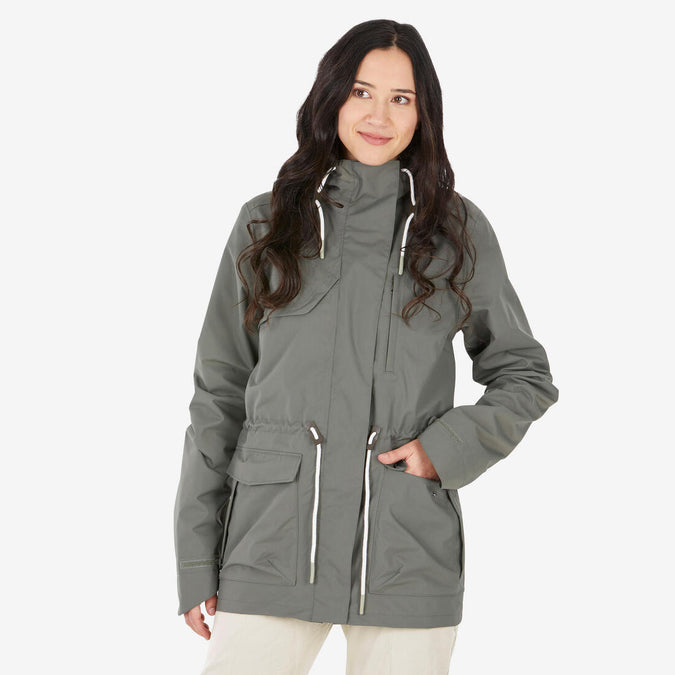 Veste imperméable de randonnée nature - NH550 Imper - Femme, photo 7 of 6