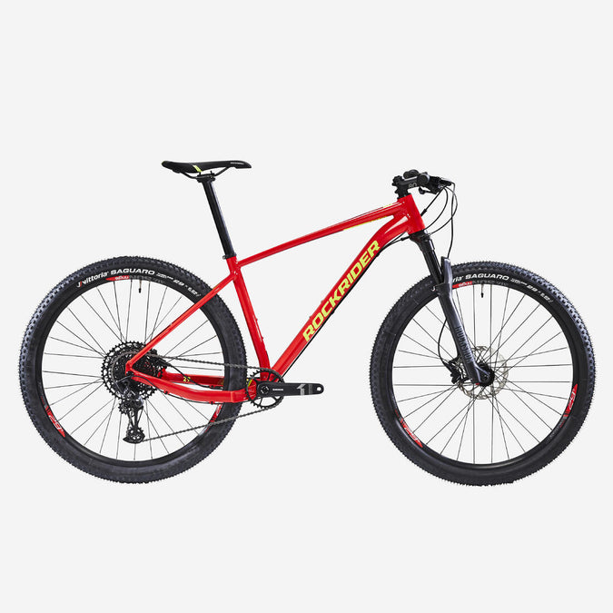Vélo VTT cross country XC 120 cadre aluminium rouge, photo 10 of 9