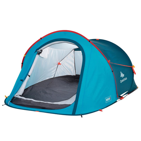 TENTE DE CAMPING - 2 SECONDS - VERTE - 2 PERSONNES