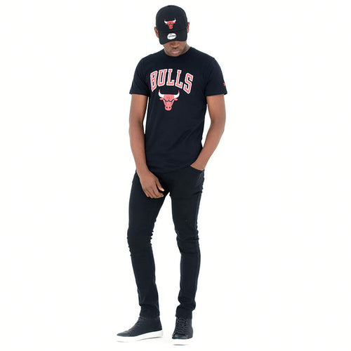 





T-shirt NBA manches courtes homme/femme Chicago Bulls - noir