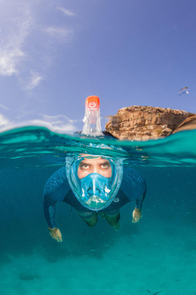 Masque de Snorkeling en Surface Easybreath Anti-Buée avec – LiliKdo