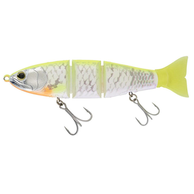 LEURRE PECHE AUX LEURRES BROCHET BIWAA SWIMSTRAP 145S DOS JAUNE, photo 5 of 4
