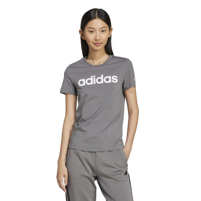 





T-shirt imprimé logo Adidas femme - gris foncé, photo 1 of 4