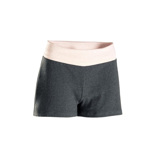 





SHORT YOGA FEMME COTON NOIR/GRIS CHINE