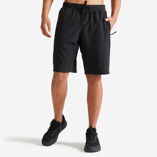 





Short de fitness collection respirant poches zippées homme