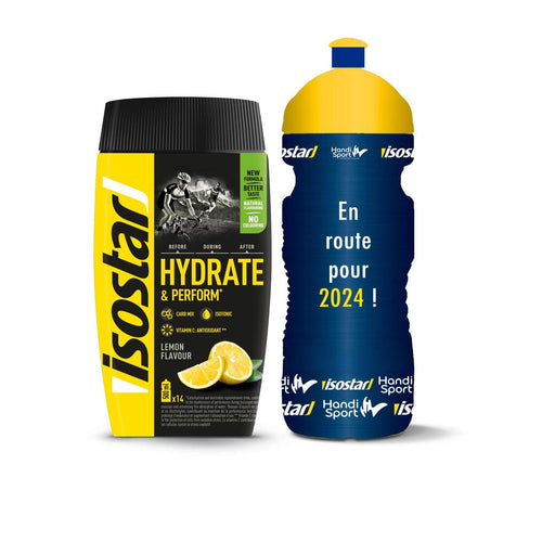 





Offre spéciale boisson isotonique poudre HYDRATE&PERFORM citron 560g/Bidon 0.65L