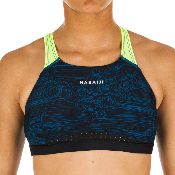 





Haut de maillot de bain de natation fille  Kamyleon Wave, photo 1 of 5