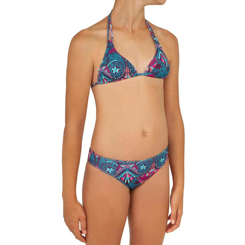 





Maillot de bain 2 pièces fille triangle GEO