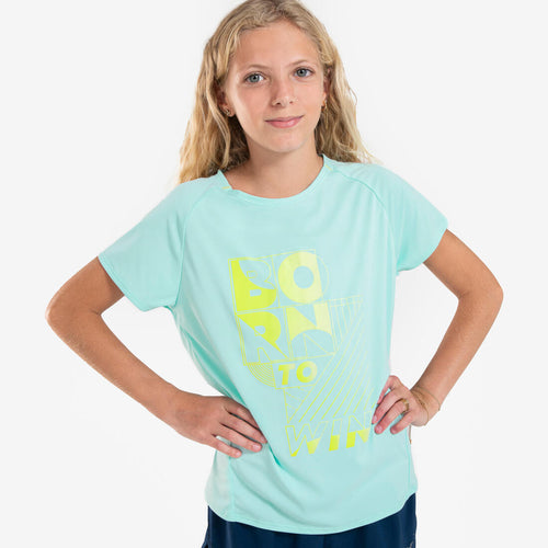 





T-shirt de running respirant Fille - KIPRUN DRY+ 500 pastel