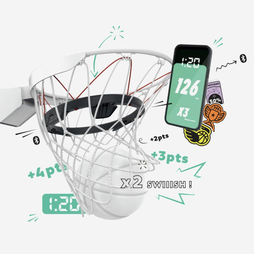 





Arceau connecté de basketball avec mini-jeux - Decathlon Basketball Play