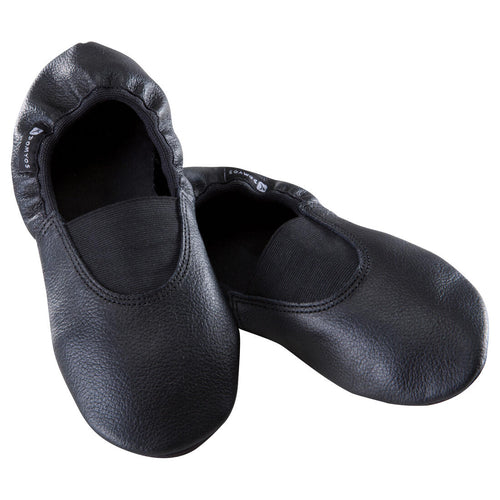 





Chausson de Gymnastique Artistique en cuir 520 noir.