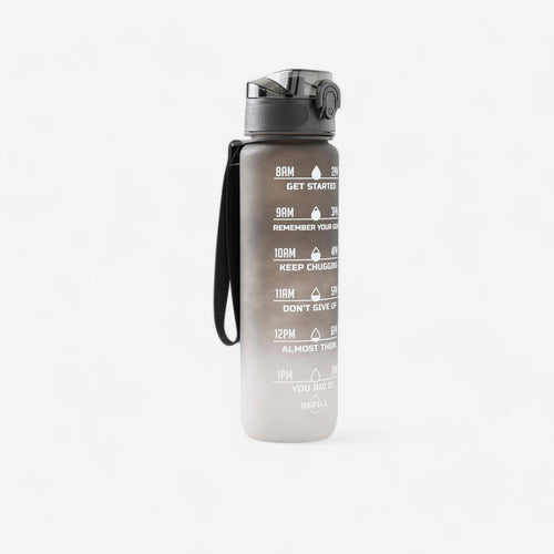 





GOURDE DE FITNESS MOTIVATION 1 LITRE -  NOIR BLANC