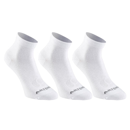 





CHAUSSETTES DE SPORT MID ADULTE ARTENGO RS 160 NOIRES LOT DE 3