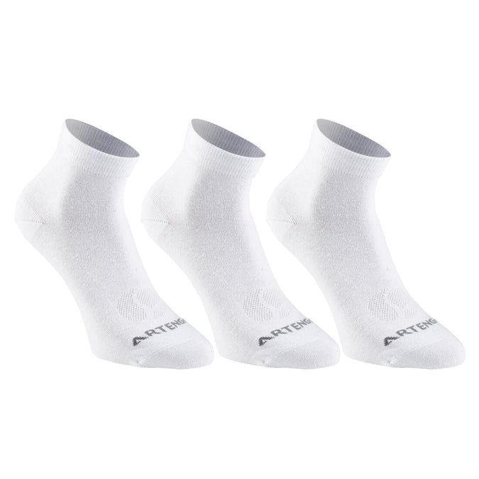 





CHAUSSETTES DE SPORT MID ADULTE ARTENGO RS 160 NOIRES LOT DE 3, photo 1 of 10