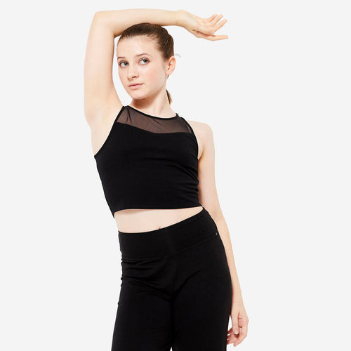 





Crop top danse modern jazz brassière intégrée Fille