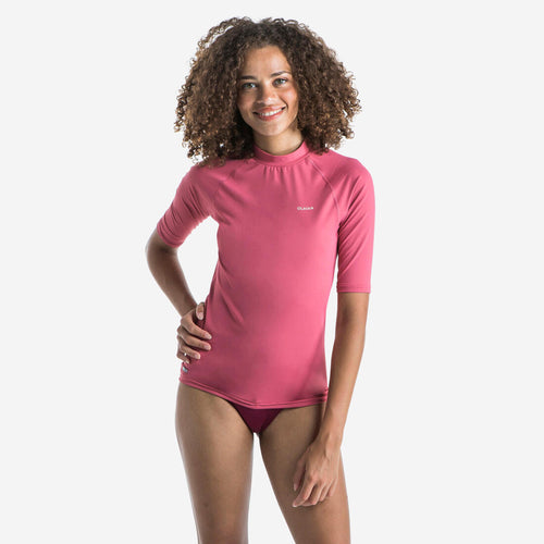 





tee shirt anti uv surf top 100 manches courtes femme