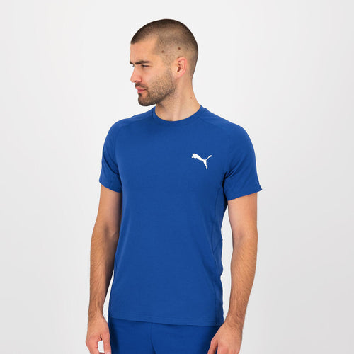 





T-shirt PUMA fitness manches courtes coton homme bleu