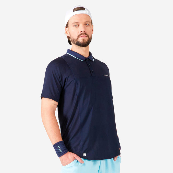 





Polo tennis manches courtes Homme - Artengo DRY Marine, photo 1 of 6