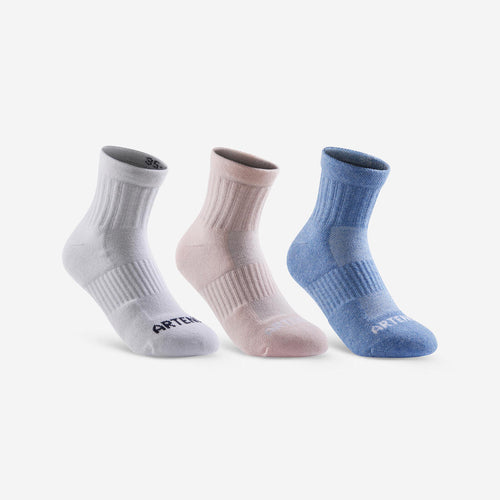 





CHAUSSETTES DE SPORT MI-HAUTES ENFANT ARTENGO RS 500 LOT DE 3