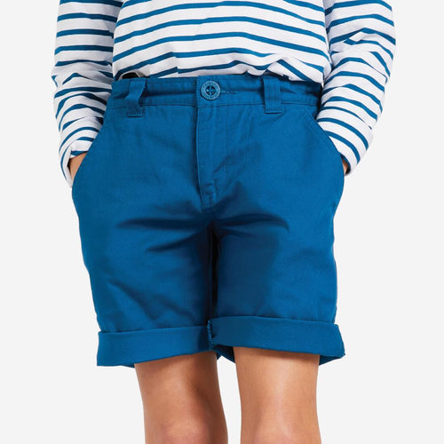 





Bermuda short de voile sailing 100 enfant garçon bleu foncé