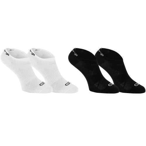 





Lot de 2 chaussettes Running enfant Noir Blanc