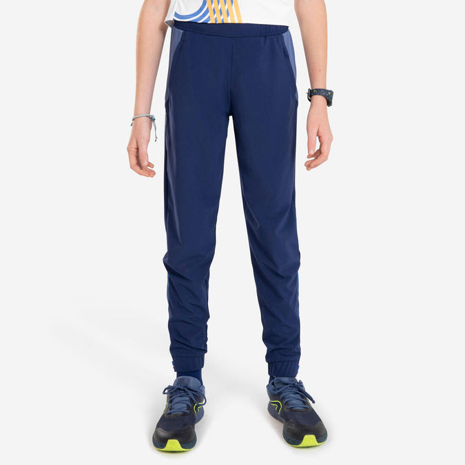 





Pantalon de running avec zip Enfant - KIPRUN DRY+ marine denim, photo 1 of 20