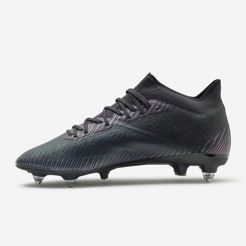 





Chaussure de football adulte terrains gras CLR SG noir et