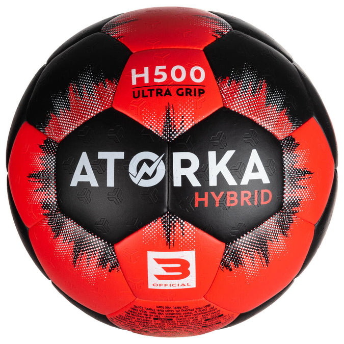 





Ballon de handball adulte hybride H500 Taille 3 bleu et, photo 1 of 9