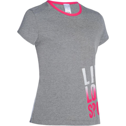 





T-Shirt manches courtes imprimé Gym fille