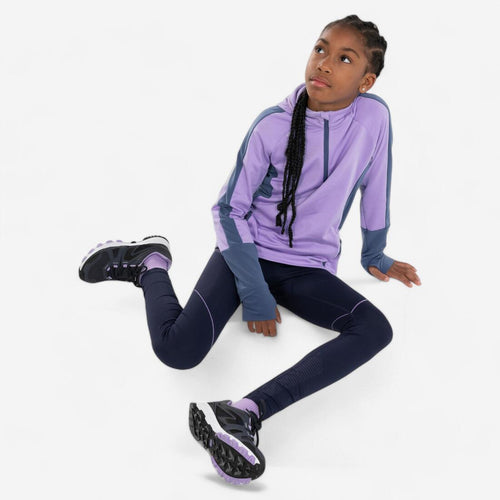 





MAILLOT MANCHES LONGUES CHAUD RUNNING ENFANT - KIPRUN WARM+ TURQUOISE ET