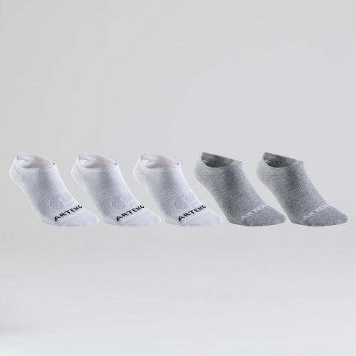 





CHAUSSETTES DE SPORT BASSES ARTENGO RS 160 BLANC MOTIFS LOT DE 5