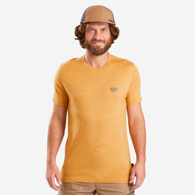 





Tee-Shirt manches courtes trekking TRAVEL500 WOOL homme, photo 1 of 4
