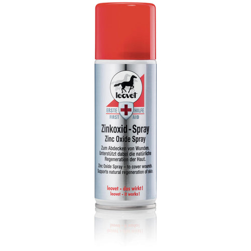 





Premiers secours Spray désinfectant oxyde zinc cheval et poney - LEOVET 200 ml