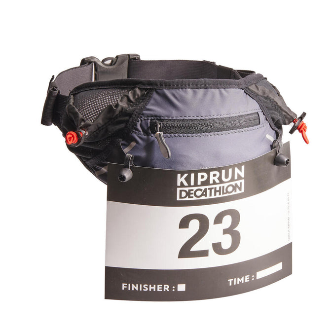 





CEINTURE DE RUNNING PORTE FLASQUES 250 ML + DOSSARD, photo 1 of 6