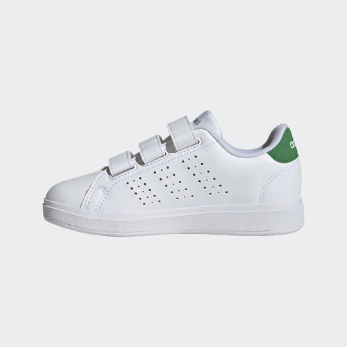 





Chaussure adidas ADVANTAGE scratch enfant - blanc et vert