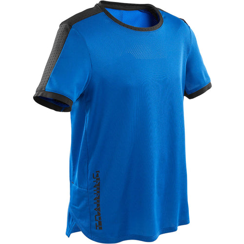 





T-shirt enfant technique bi-matière - S900 bleu