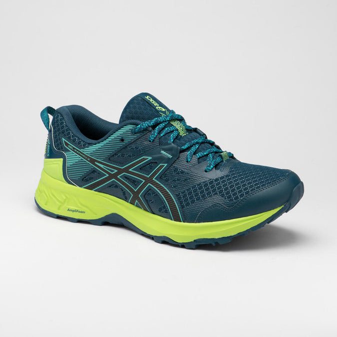 CHAUSSURE DE TRAIL HOMME ASICS GEL KANAKU 4 BLEU VERT Decathlon Martinique