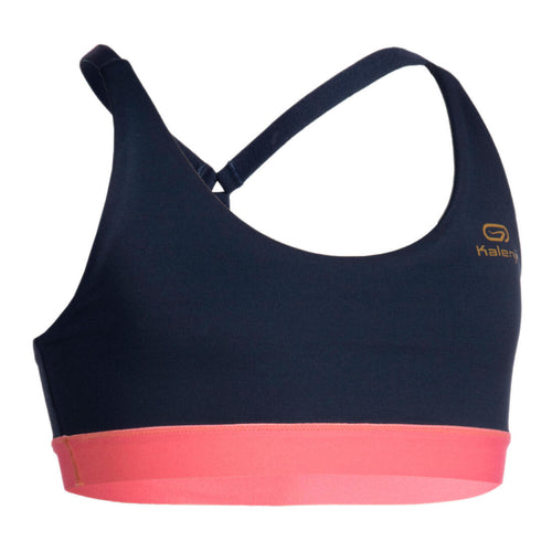 





Brassière de sport pour fille AT 500 bleue marine