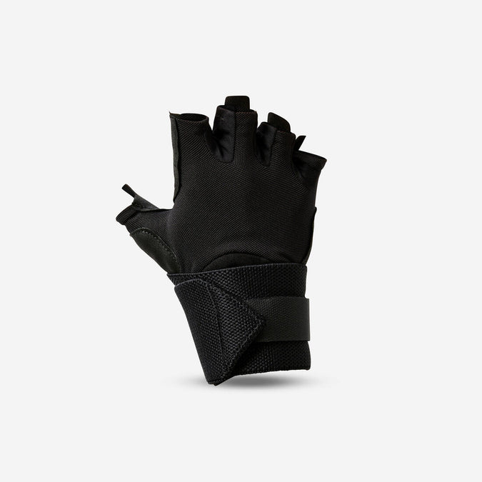 





Gants de musculation confort et avec bande poignets - noir, photo 1 of 4