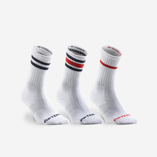 





CHAUSSETTES DE SPORT ADULTE HAUTES ARTENGO RS 500 BLANC MARINELOT DE 3