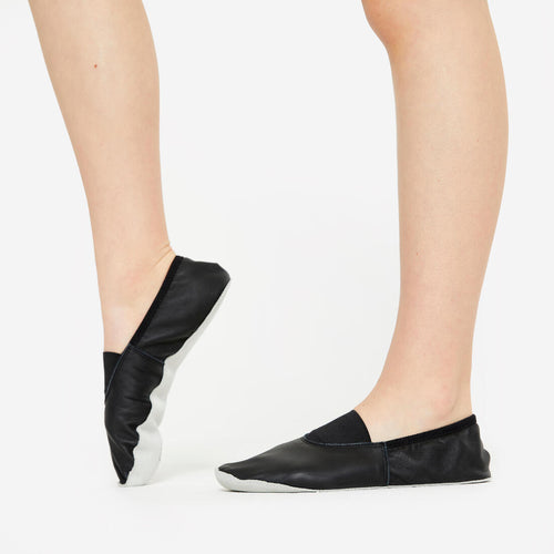 





Chaussons danse modern'jazz cuir souple - noir