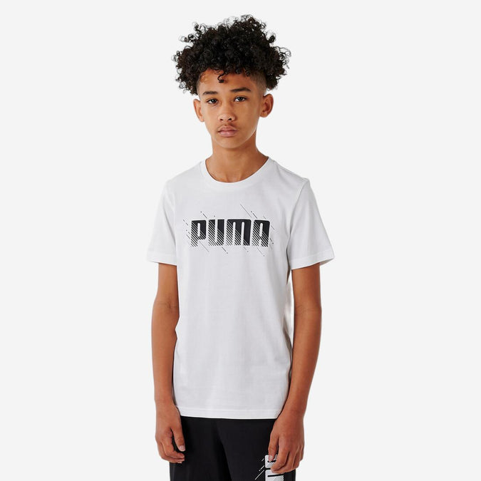 





T-SHIRT BLANC GARÇON IMPRIMÉ PUMA, photo 1 of 6