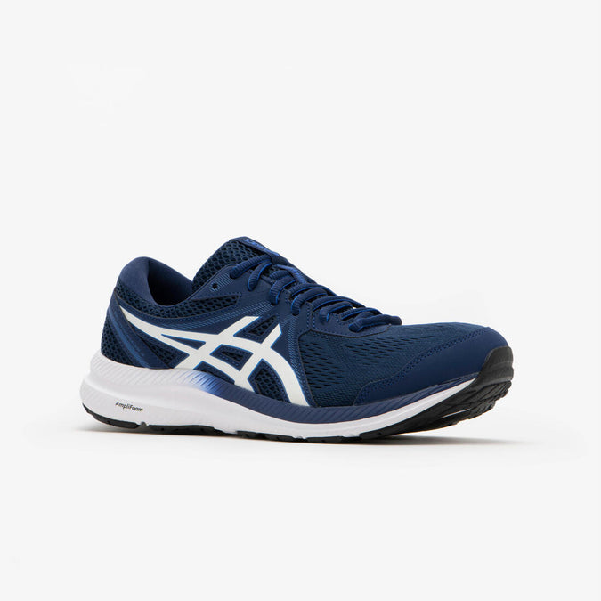 CHAUSSURE DE RUNNING HOMME ASICS GEL WINDHAWK BLEU BLANC Decathlon Martinique