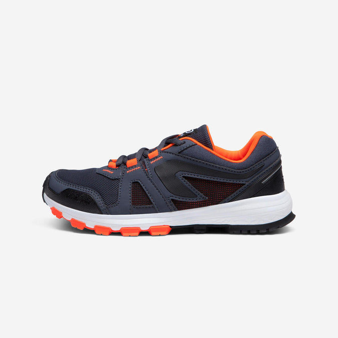 





CHAUSSURES RUNNING & ATHLÉTISME ENFANT KIPRUN GRIP GRISES ET NOIRES ORANGES FLUO, photo 1 of 13