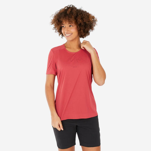 





T-shirt de randonnée manches courtes - MH500 - femme