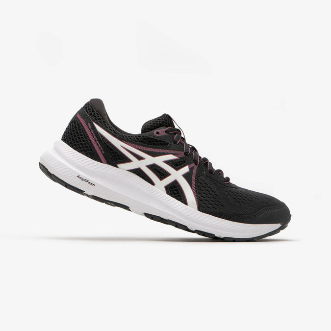 CHAUSSURE DE RUNNING FEMME ASICS GEL WINDHAWK NOIR ROSE Decathlon Martinique