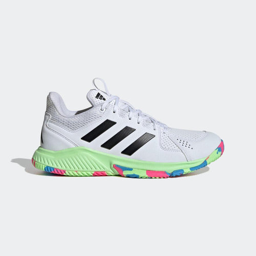 





Chaussure de handball Adulte -Adidas Court Flight blanc/jaune/bleu