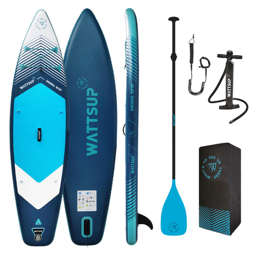 





Pack stand up paddle gonflable (planche, pompe, pagaie) Wattsup Mora 10'6 32