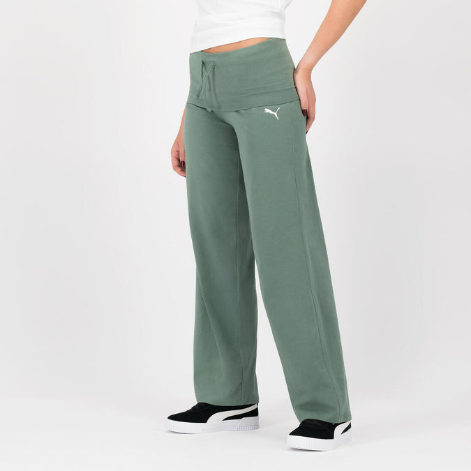 Pantalon jogging fitness PUMA vert femme Decathlon Martinique