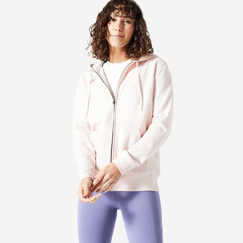 





Sweat Zippé Fitness Femme - 500 Essentials